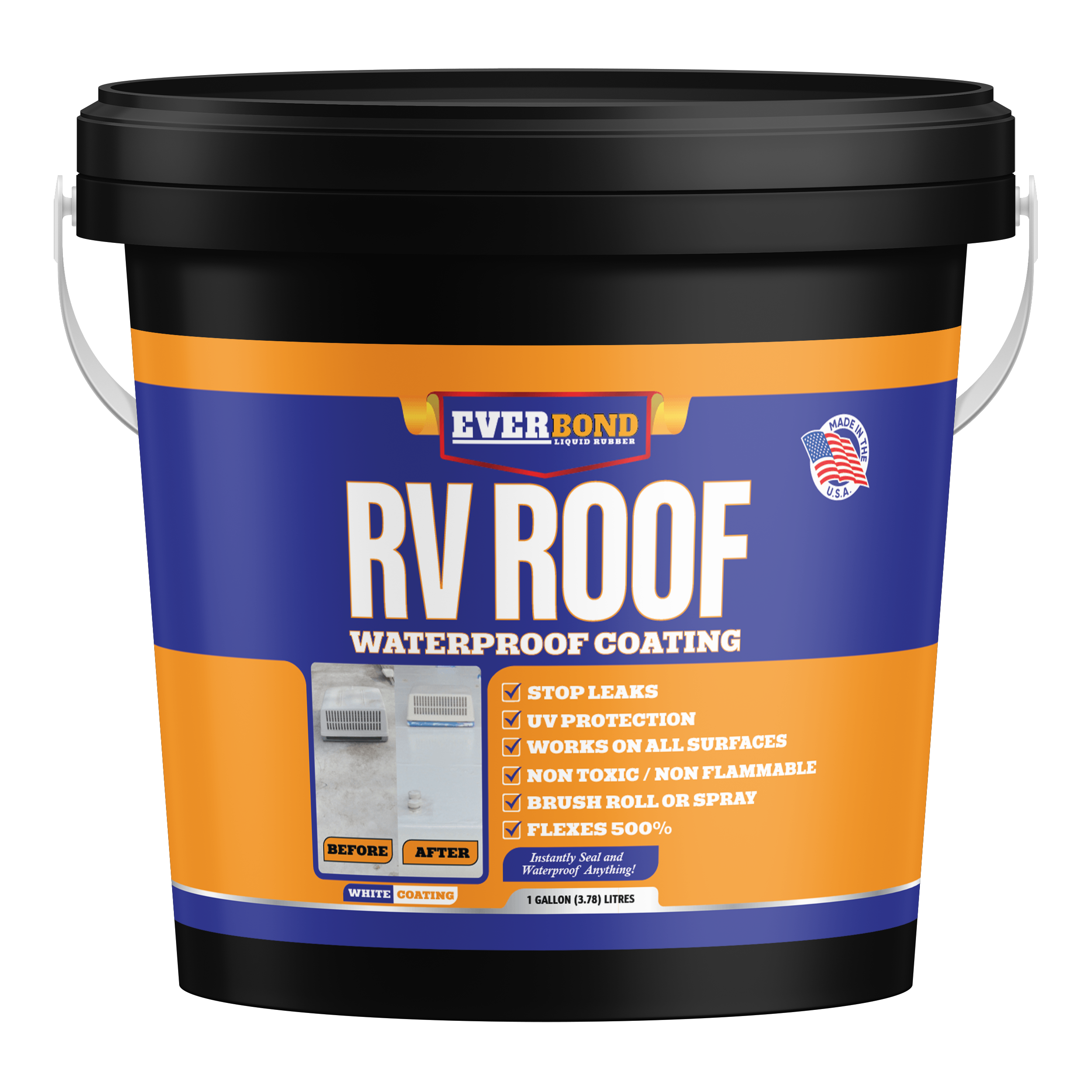1 Gallon RV Roof Coating – Everbond