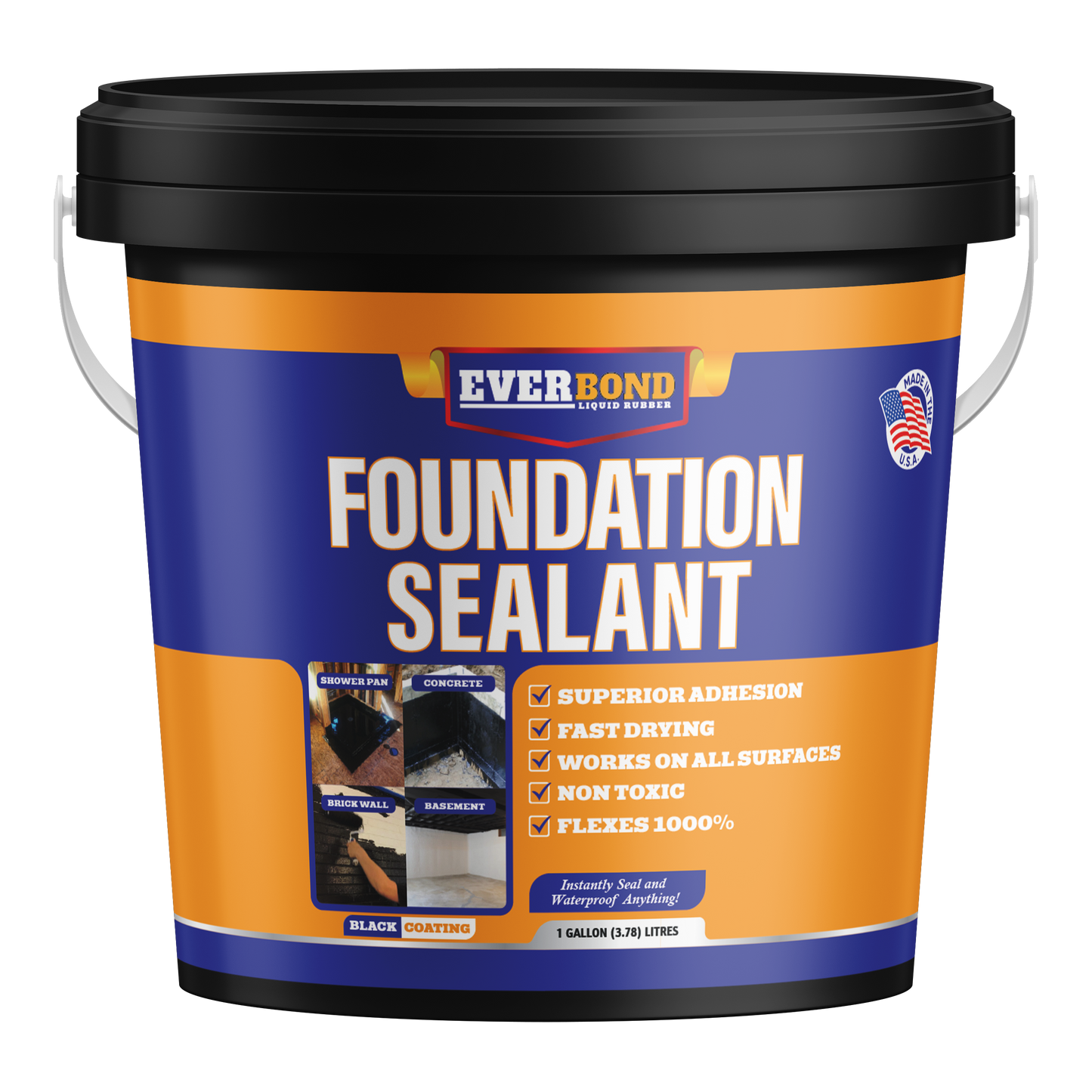 Everbond Foundation Waterproof Sealant — Stop Basement Leaks at the Source