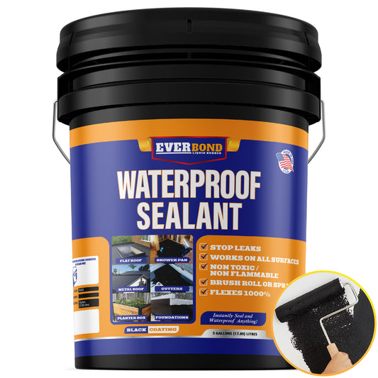 Everbond Liquid Rubber Waterproof Sealant — Flexible Protection for Any Surface