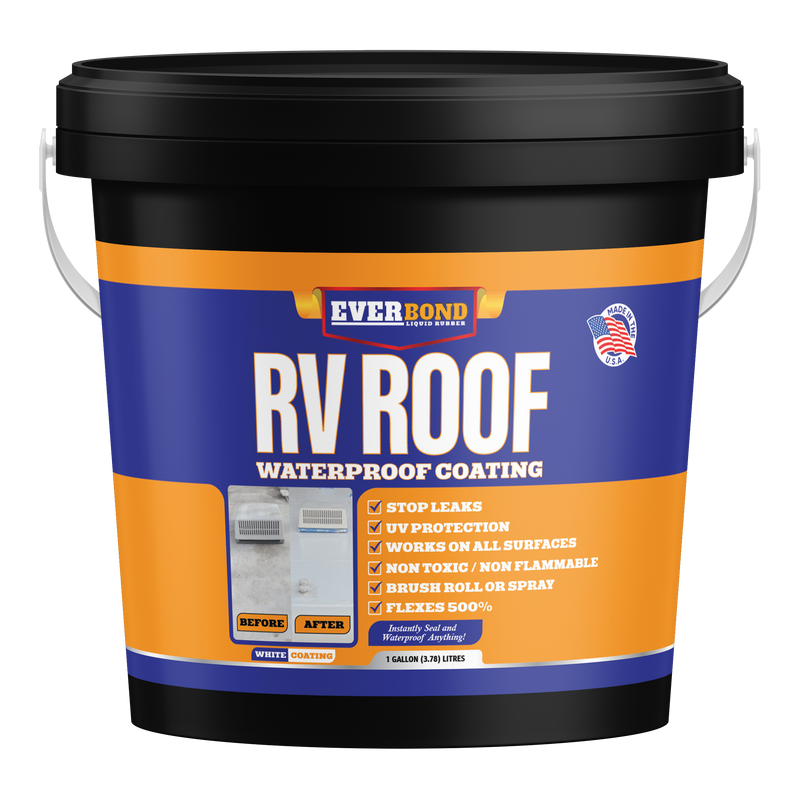 RV Roof Kit 4 Gallon 200 Sq Ft Coverage